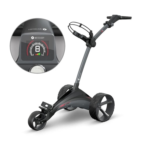 Motocaddy S1 Elektrotrolley, Standard-Lithium-Akku