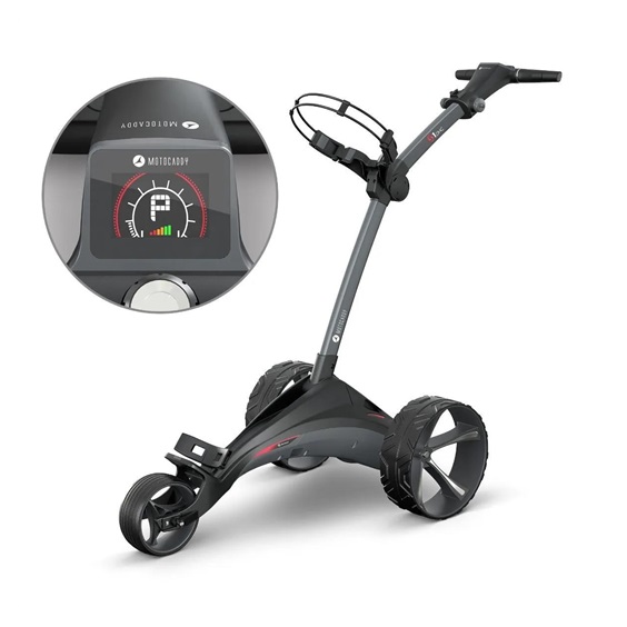 Motocaddy S1 DHC Elektrotrolley, Standard-Lithium-Akku