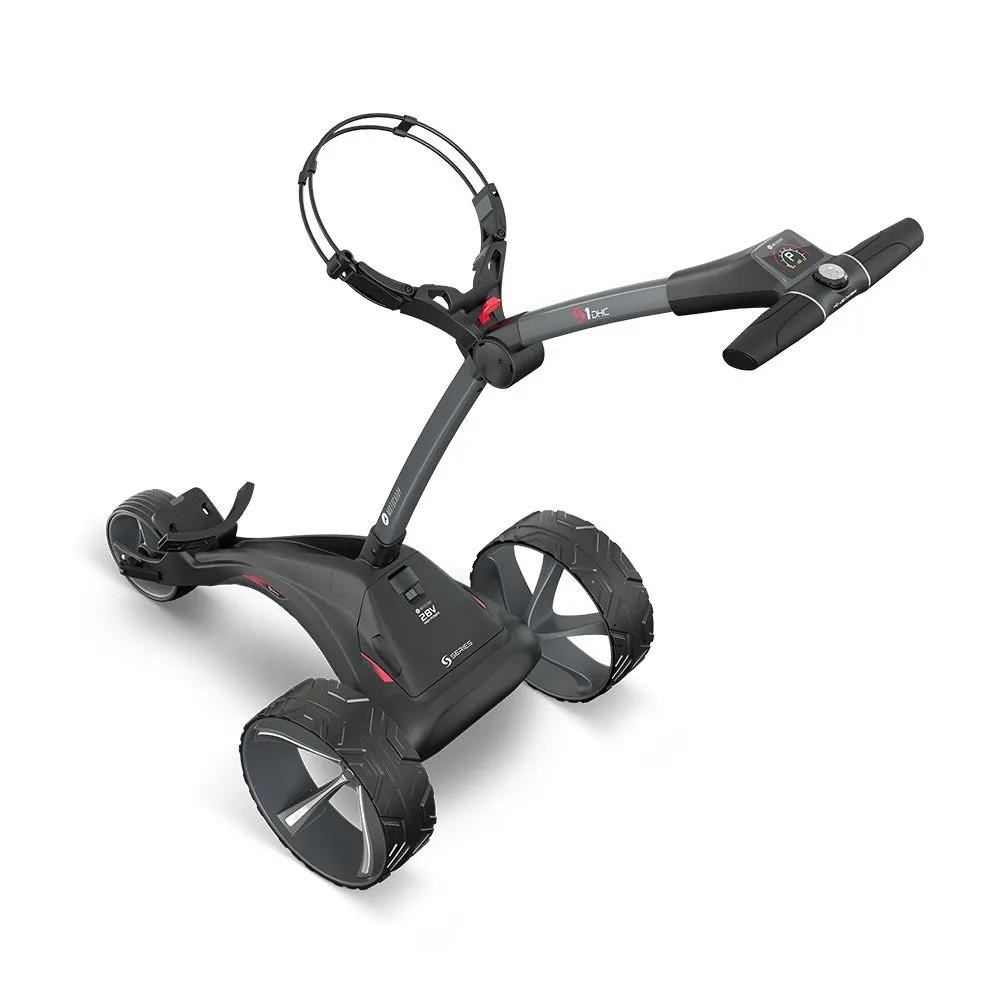 Motocaddy S1 DHC Elektrotrolley, Standard-Lithium-Akku