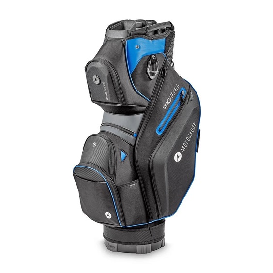 Motocaddy Pro-Series Cartbag, schwarz/blau
