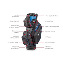 Motocaddy Pro-Series Cartbag, schwarz/blau