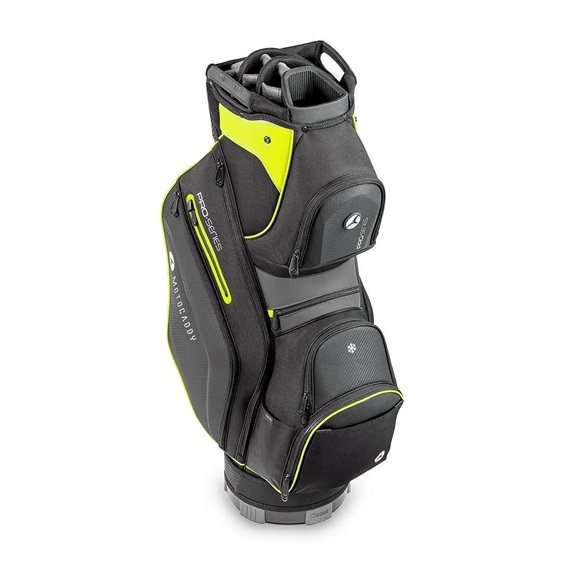 Motocaddy Pro-Series Cartbag, schwarz/limette
