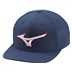 Mizuno Tour Flat Snapback Herren Cap, dunkelblau