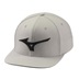 Mizuno Tour Flat Snapback Herren Cap, grau