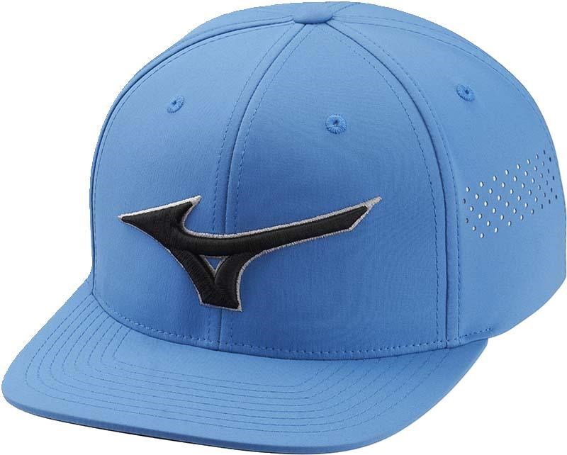 Mizuno Tour Flat Snapback Herren Cap, california blue