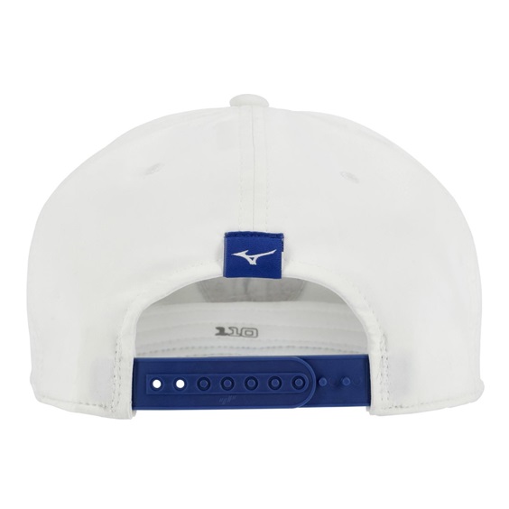 Mizuno Crossed Clubs Snapback Herren Cap, weiss