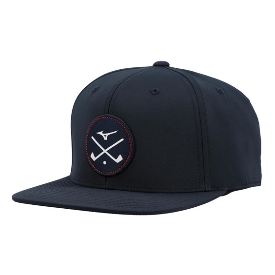 Mizuno Crossed Clubs Snapback Herren Cap, dunkelblau
