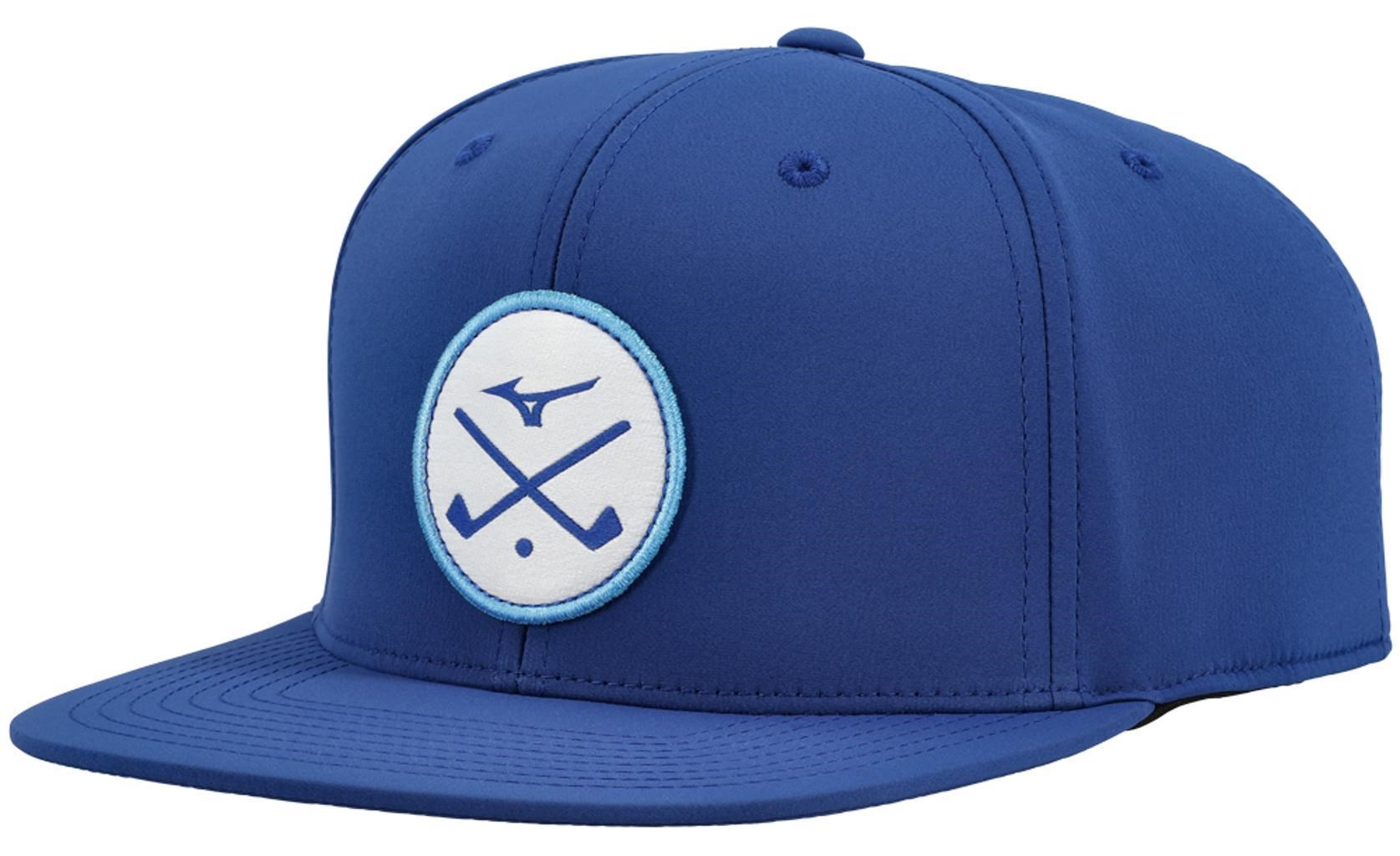Mizuno Crossed Clubs Snapback Herren Cap, blau