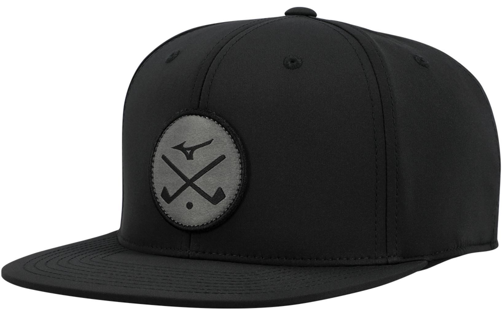 Mizuno Crossed Clubs Snapback Herren Cap, schwarz