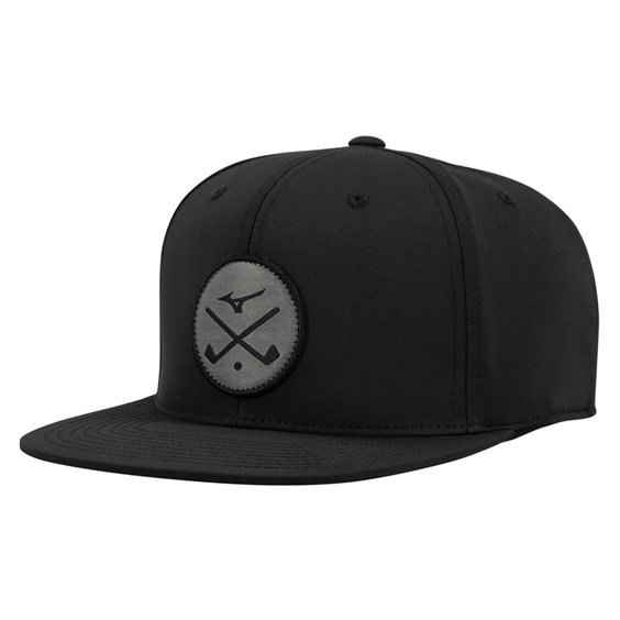 Mizuno Crossed Clubs Snapback Herren Cap, schwarz