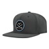 Mizuno Crossed Clubs Snapback Herren Cap, grau