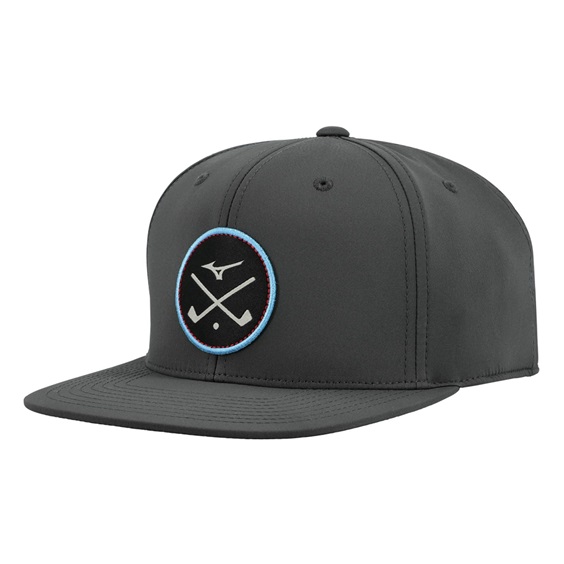 Mizuno Crossed Clubs Snapback Herren Cap, grau