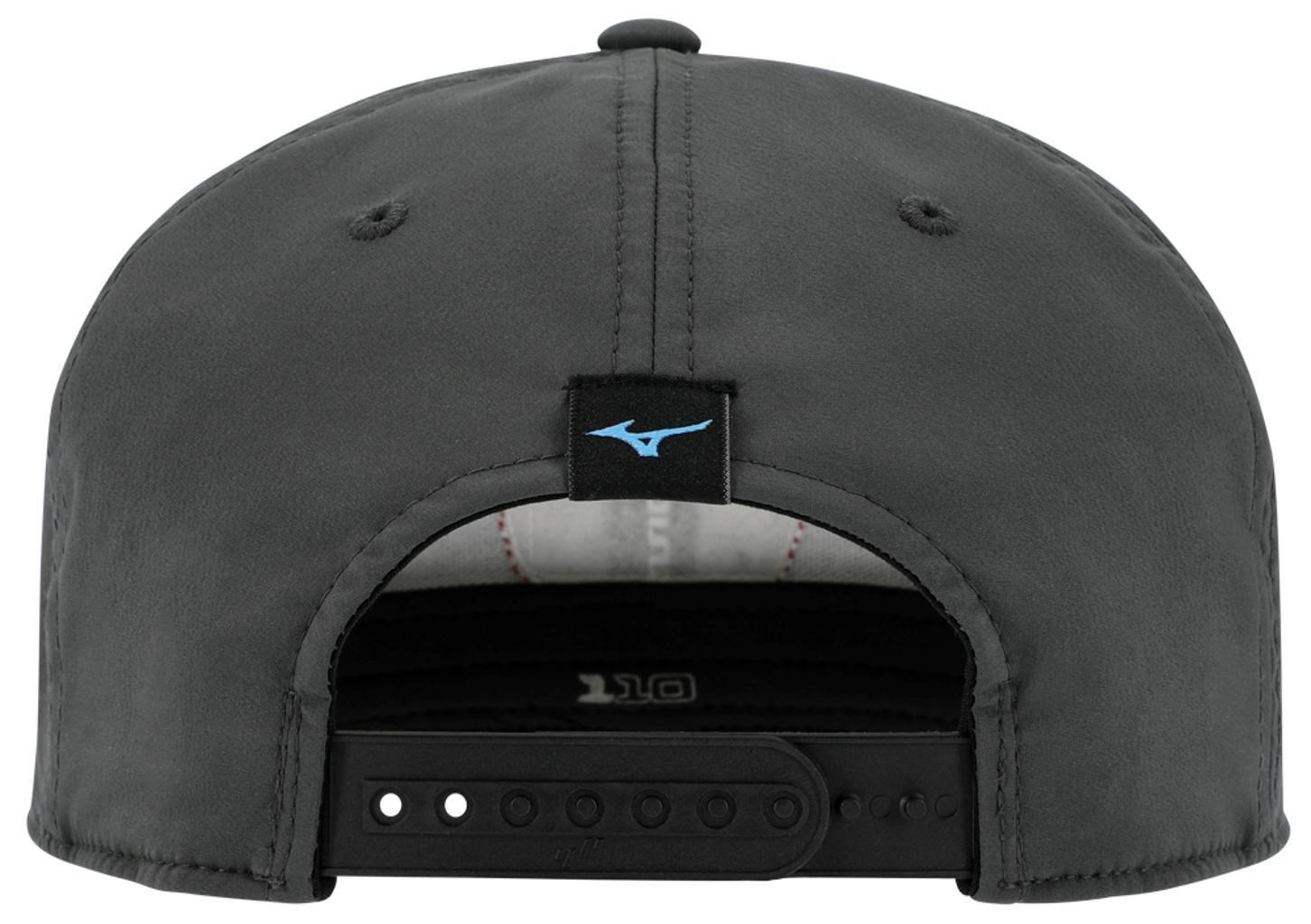 Mizuno Crossed Clubs Snapback Herren Cap, grau