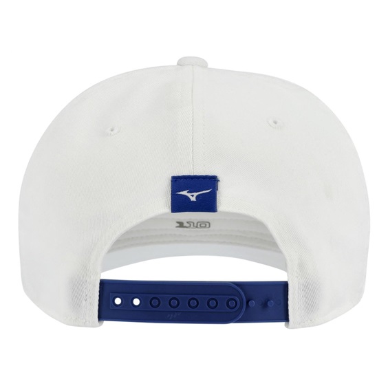 Mizuno Patch Snapback Herren Cap, weiss