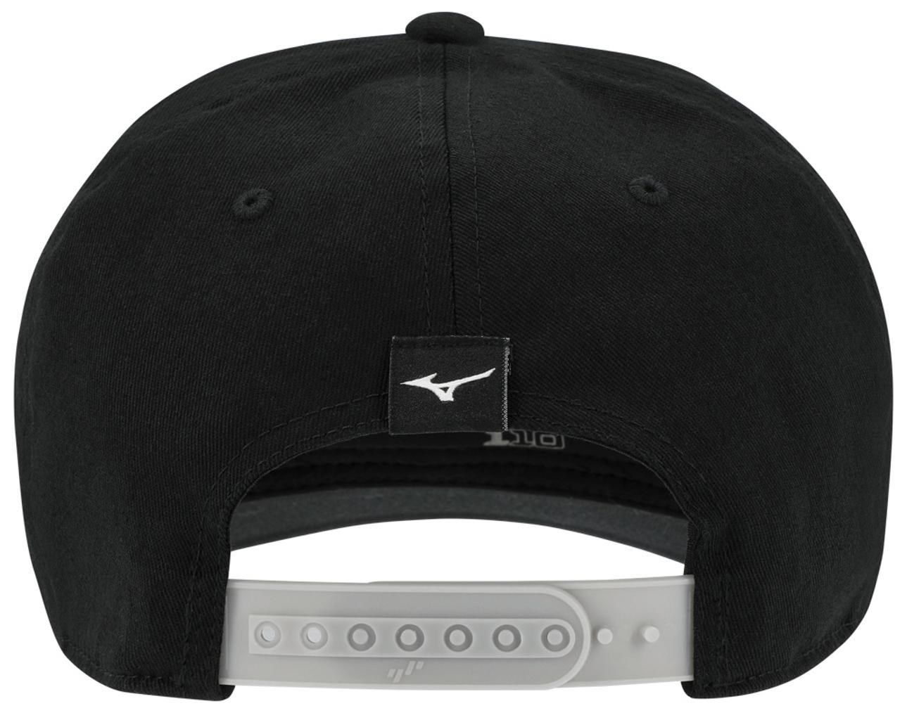 Mizuno Patch Snapback Herren Cap, schwarz