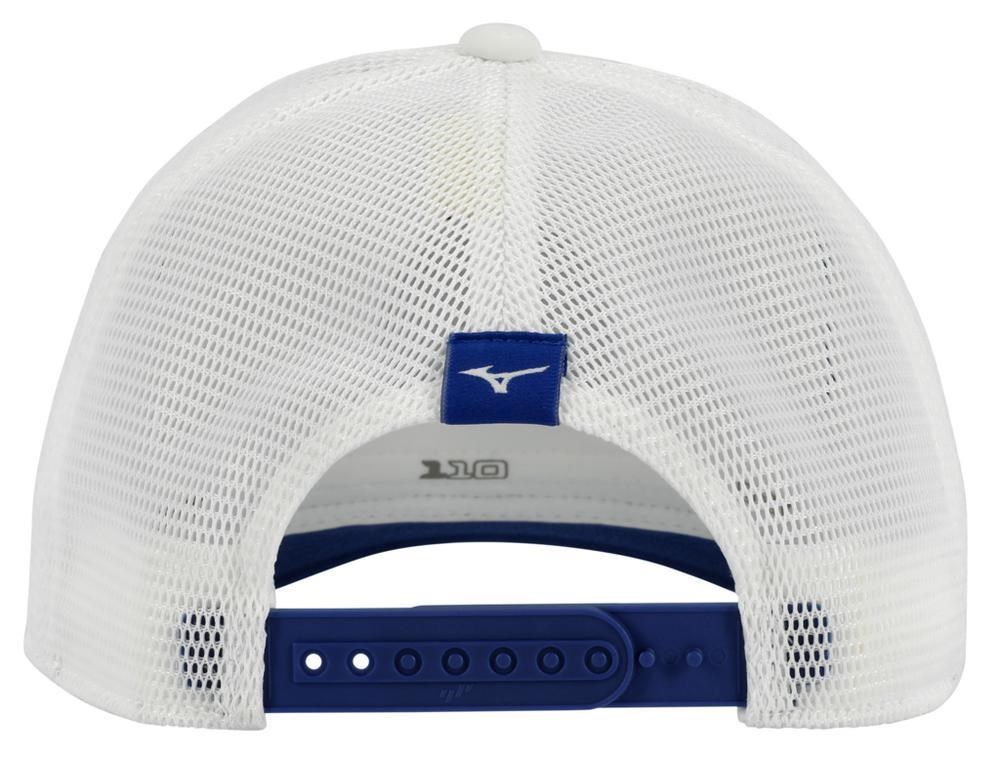 Mizuno Crossed Clubs Meshback Herren Cap, weiss