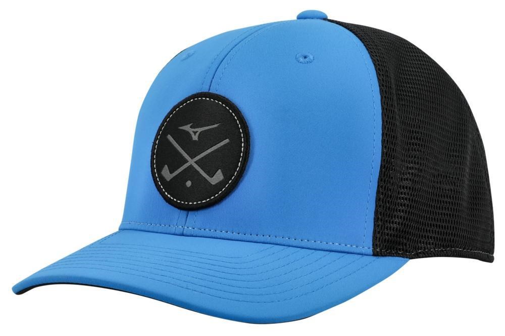 Mizuno Crossed Clubs Meshback Herren Cap, blau/schwarz