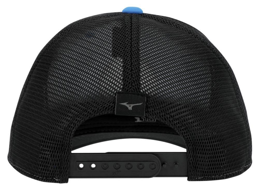 Mizuno Crossed Clubs Meshback Herren Cap, blau/schwarz