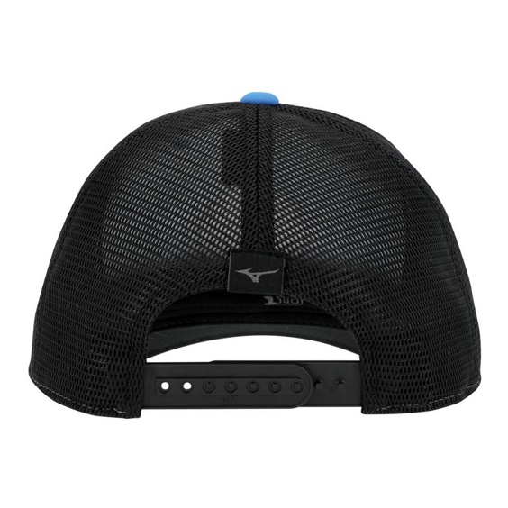 Mizuno Crossed Clubs Meshback Herren Cap, blau/schwarz