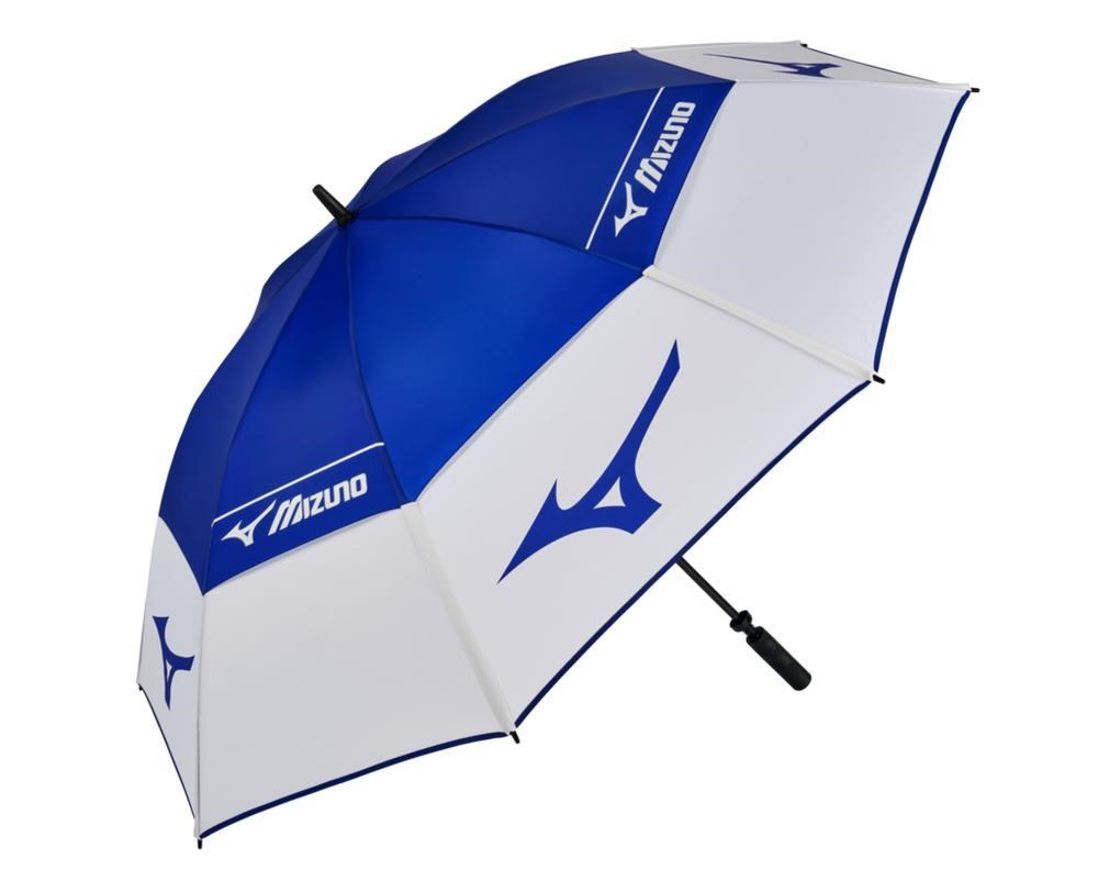 Mizuno 25 Tour Golf Regenschirm 68", blau/weiss