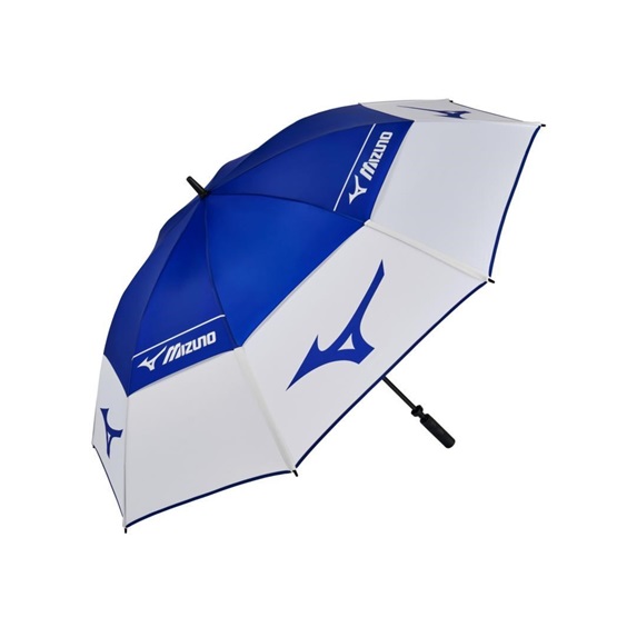 Mizuno 25 Tour Golf Regenschirm 68", blau/weiss