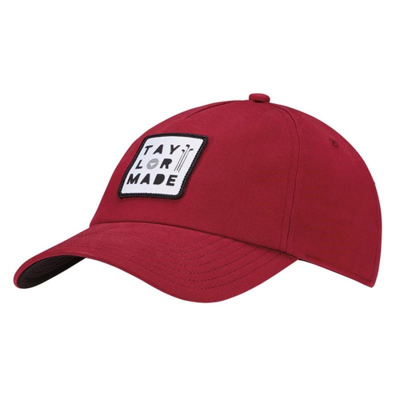 TaylorMade 5 Panel Cap, rot