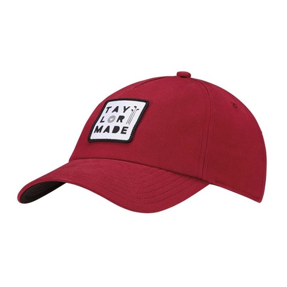 TaylorMade 5 Panel Cap, rot