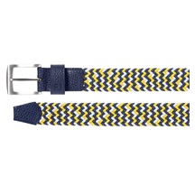 FootJoy Braided Gürtel, navy/white/taxi