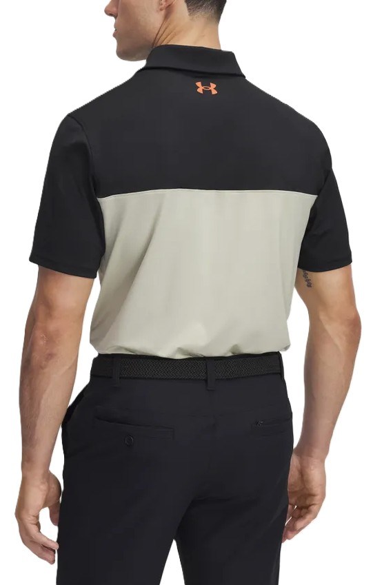 Under Armour T2G Color Block Herren Poloshirt, schwarz
