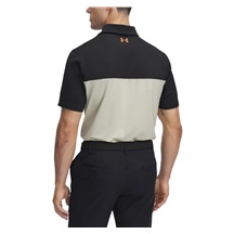 Under Armour T2G Color Block Herren Poloshirt, schwarz