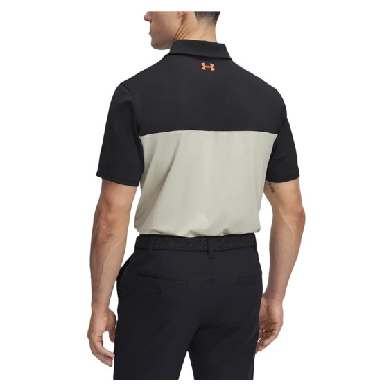 Under Armour T2G Color Block Herren Poloshirt, schwarz
