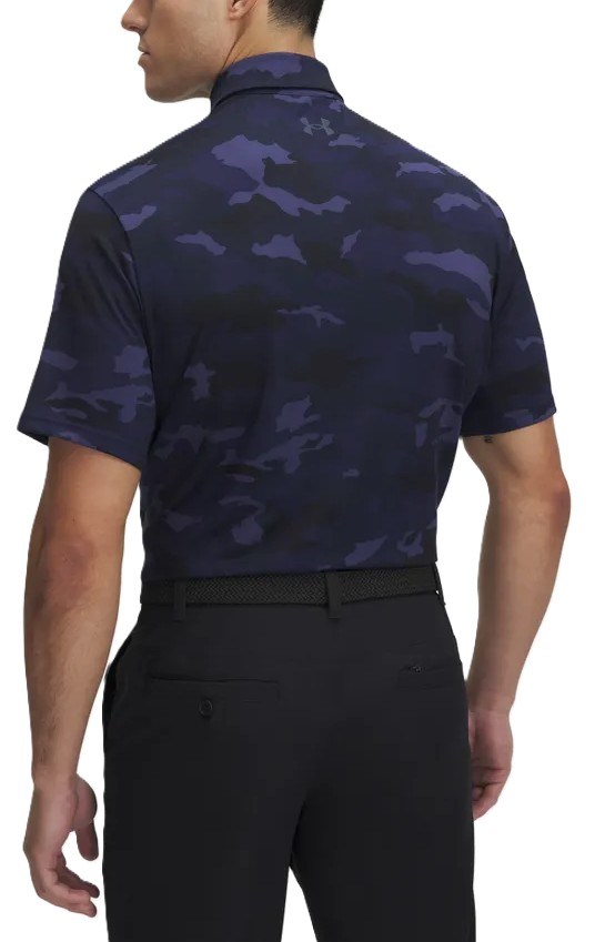 Under Armour Playoff 3.0 Printed Herren Poloshirt, blau