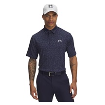 Under Armour Playoff 3.0 Printed Herren Poloshirt, dunkelblau