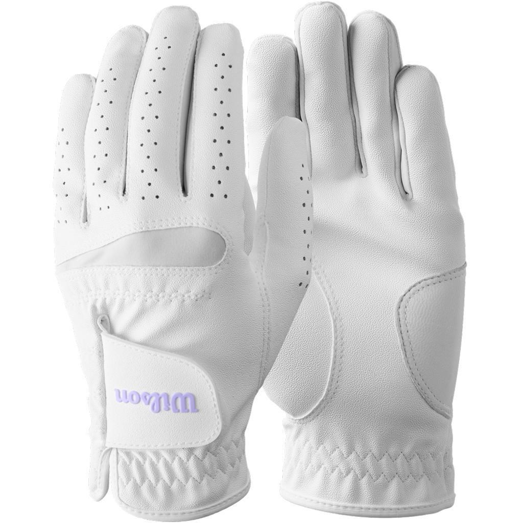 Wilson Feel Plus Damen Golfhandschuh, Weiß