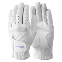 Wilson Feel Plus Damen Golfhandschuh, Weiß