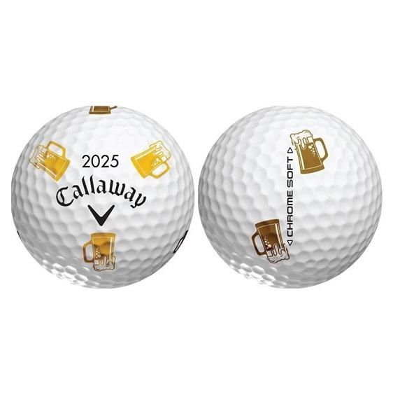Callaway Chrome Soft Truvis Beer Golfbälle