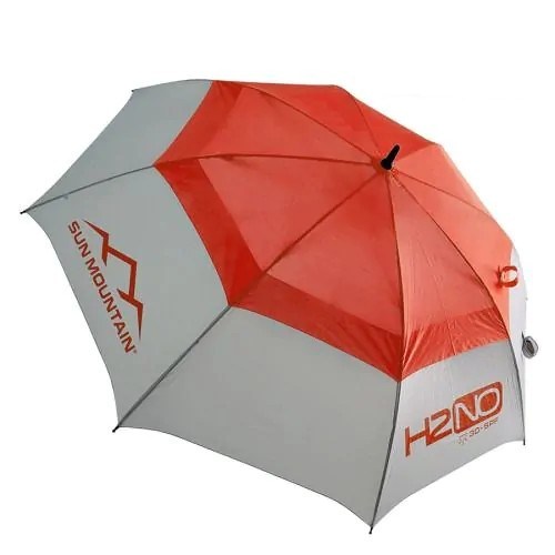 Sun Mountain H2NO 30SPF Regenschirm 68", rot/grau