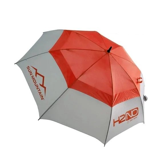 Sun Mountain H2NO 30SPF Regenschirm 68", rot/grau