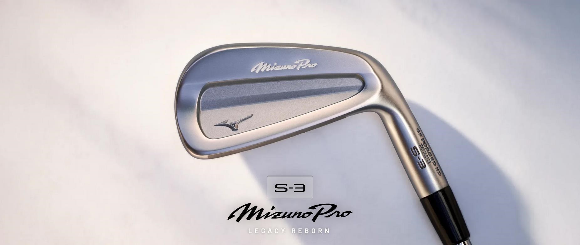 Mizuno Pro S-3 Herren Eisen, Stahl