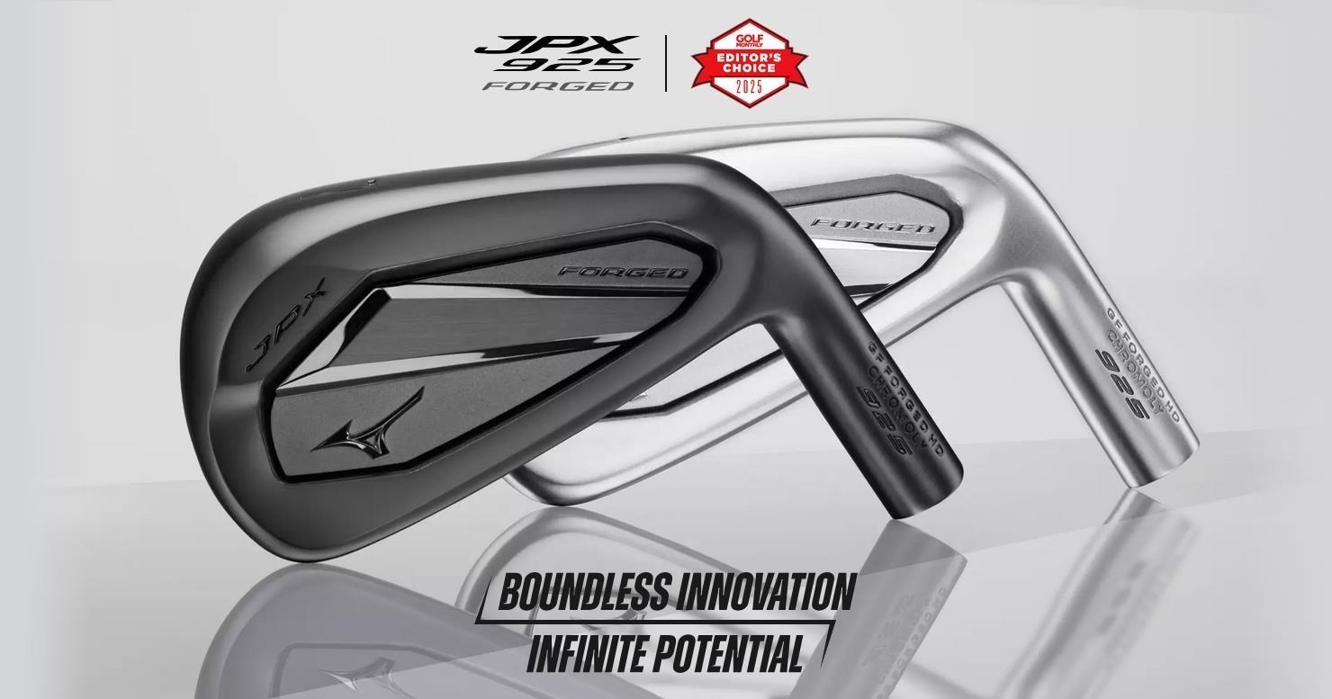 Mizuno JPX 925 Forged Black Herren Eisen, Stahl