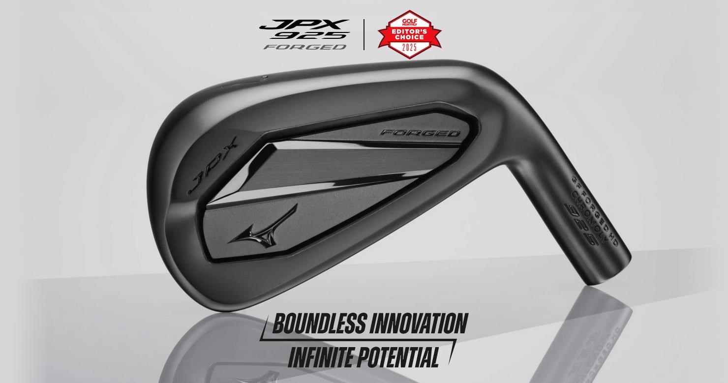 Mizuno JPX 925 Forged Black Herren Eisen, Stahl