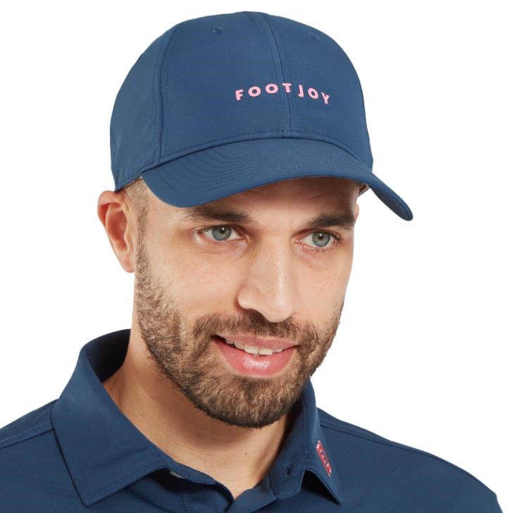 FootJoy Fashion Cap, dark denim/pink lemonade