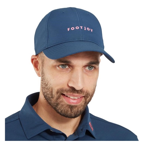 FootJoy Fashion Cap, dark denim/pink lemonade