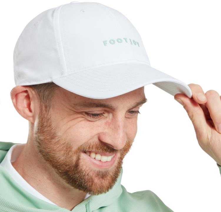 FootJoy Fashion Cap, weiss/hellgrün