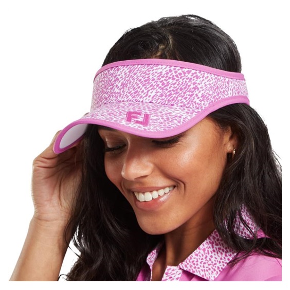 FootJoy Damen Visor, berry animal