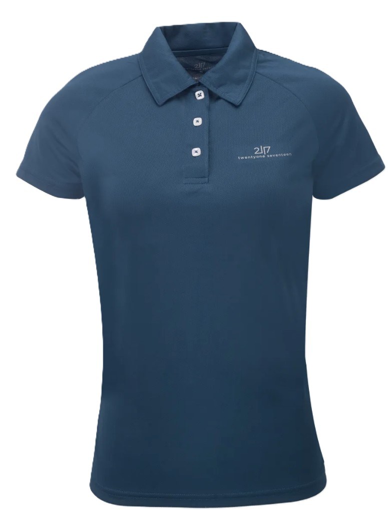2117 of Sweeden Fröseke Damen Poloshirt, dunkelblau
