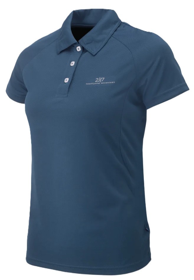 2117 of Sweeden Fröseke Damen Poloshirt, dunkelblau