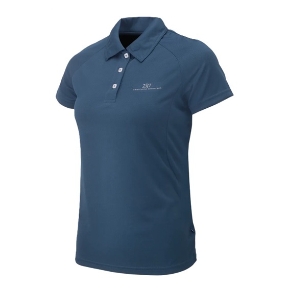 2117 of Sweeden Fröseke Damen Poloshirt, dunkelblau