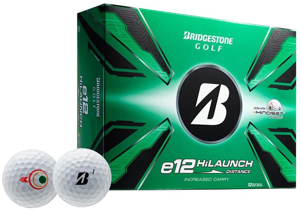 Bridgestone e12 HiLaunch MindSet Golfbälle