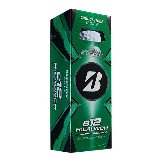 Bridgestone e12 HiLaunch MindSet Golfbälle